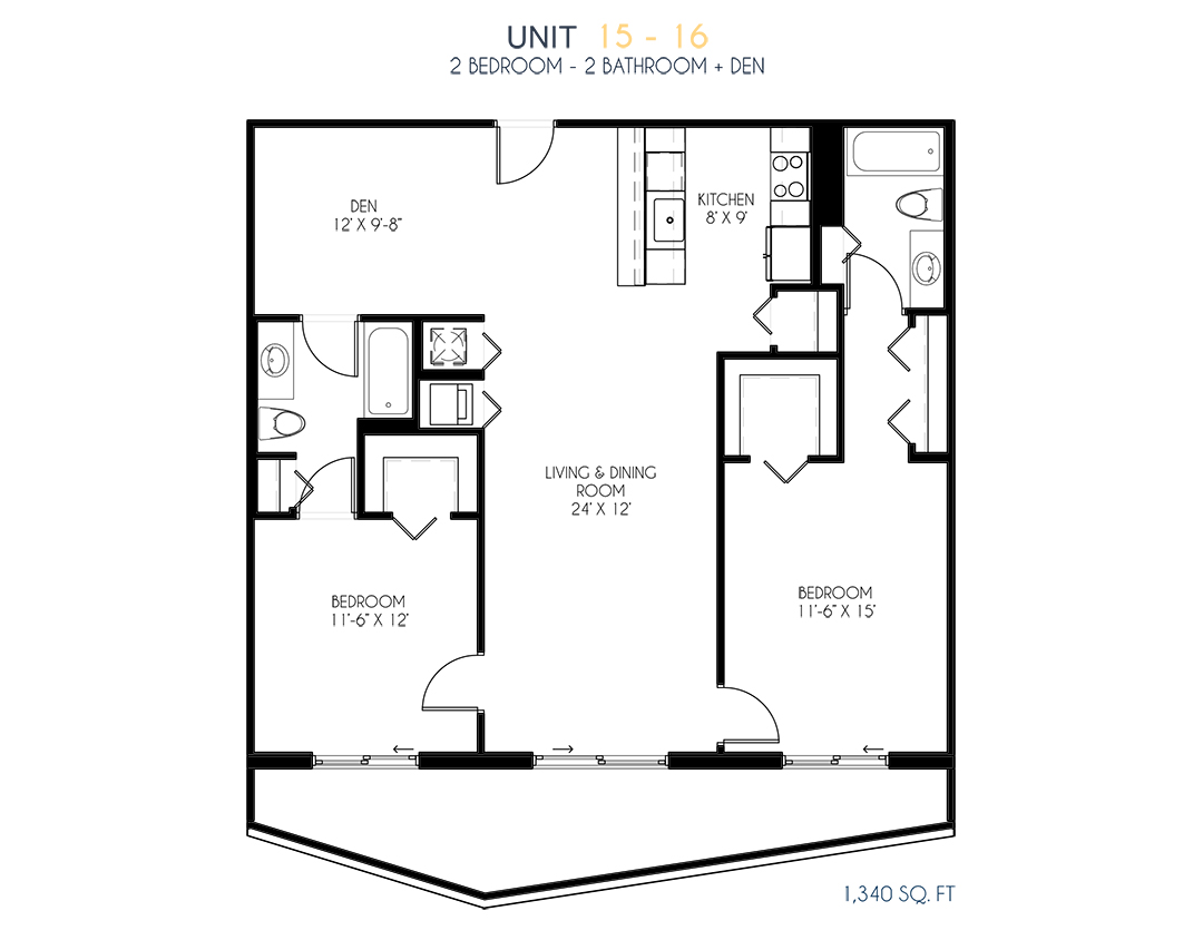 Units 15, 16 Floorplan